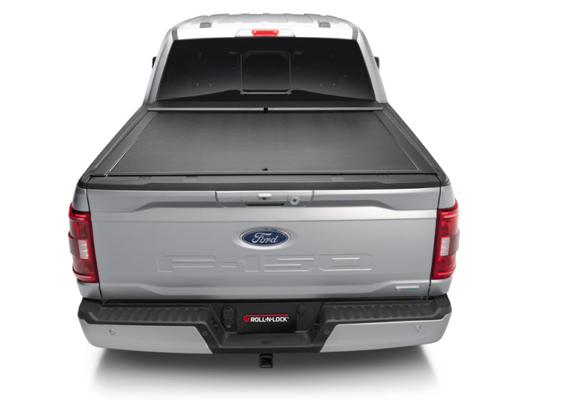 Roll-N-Lock 21-22 Ford F150 (w/o OE Cargo Tracks - 78.9in. Bed) M-Series Retractable Tonneau Cover Roll-N-Lock 21-22 Ford F150 (w/o OE Cargo Tracks - 78.9in. Bed) M-Series Retractable Tonneau Cover