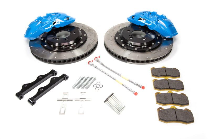 Alcon 2009+ Nissan GT-R R35 380x33mm Rotor Sky Blue 4 Piston Caliper RC4 Rear Axle Kit Alcon 2009+ Nissan GT-R R35 380x33mm Rotor Sky Blue 4 Piston Caliper RC4 Rear Axle Kit
