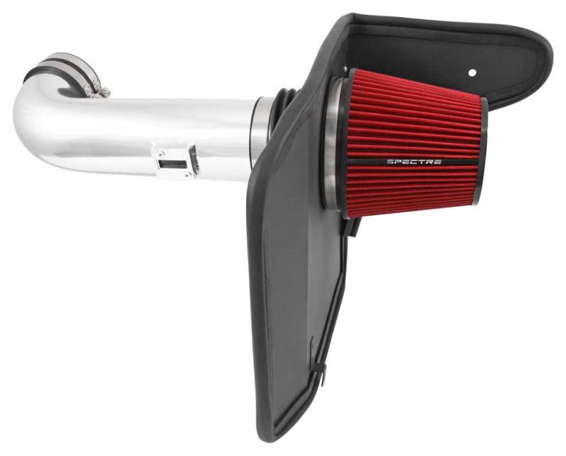 Spectre 10-12 Chevy Camaro V8-6.2L F/I Air Intake Kit - Clear Anodized w/Red Filter Spectre 10-12 Chevy Camaro V8-6.2L F/I Air Intake Kit - Clear Anodized w/Red Filter