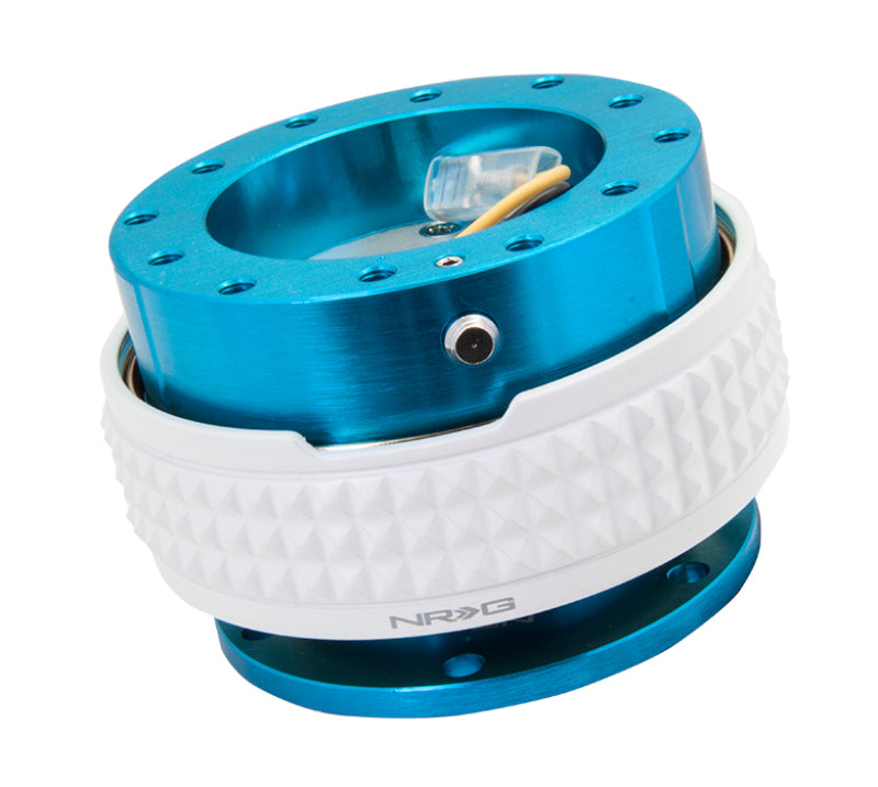 NRG Quick Release Kit - Pyramid Edition - New Blue Body / Glow In The Dark Pyramid Ring NRG Quick Release Kit - Pyramid Edition - New Blue Body / Glow In The Dark Pyramid Ring