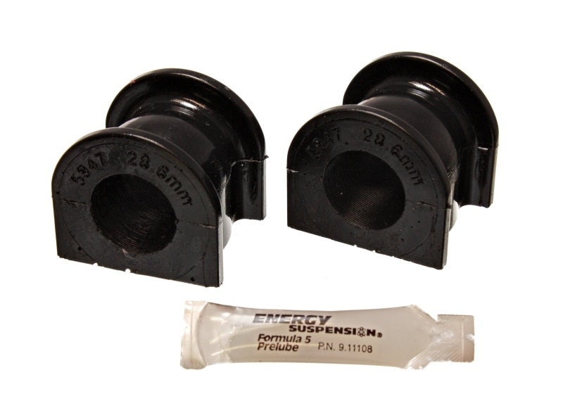 Energy Suspension 00-09 Honda S2000 Black 26.5mm Front Sway Bar Bushing Set Energy Suspension 00-09 Honda S2000 Black 26.5mm Front Sway Bar Bushing Set