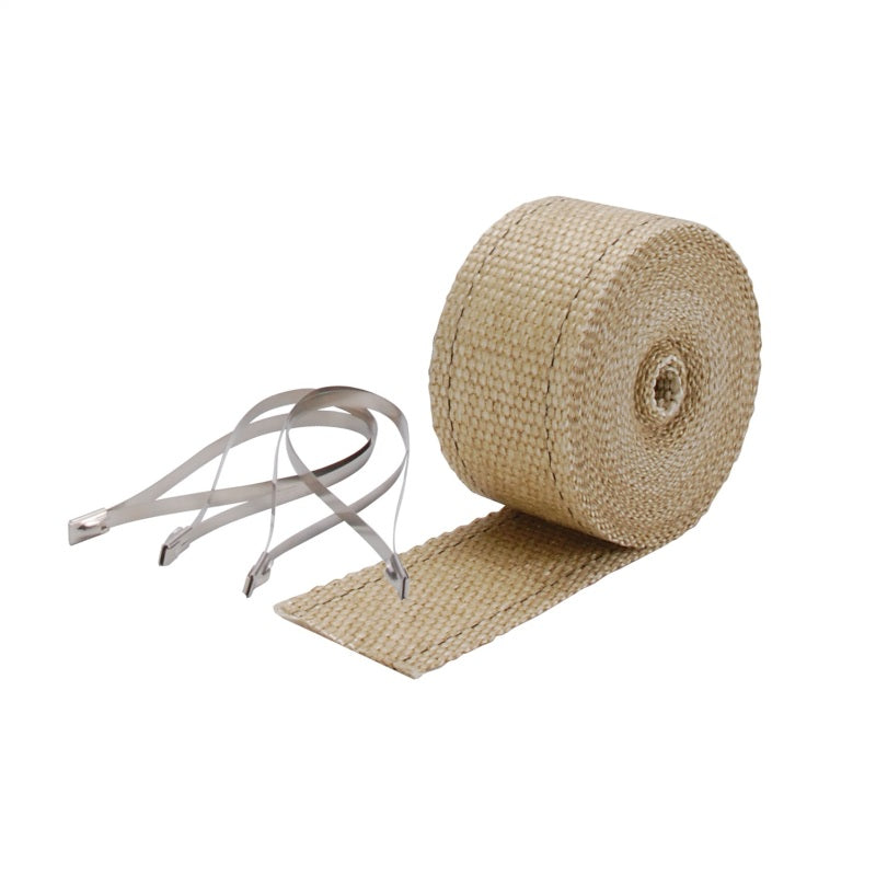 DEI Exhaust Wrap Kit - Pipe Wrap and Locking Tie - Tan DEI Exhaust Wrap Kit - Pipe Wrap and Locking Tie - Tan