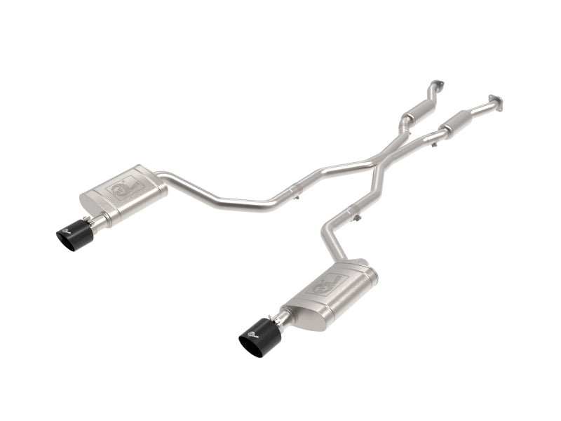 aFe 11-21 Dodge Durango V6-3.6L / V8-5.7L MACH Force-Xp 304 SS Cat-Back Exhaust System w/ Black Tip aFe 11-21 Dodge Durango V6-3.6L / V8-5.7L MACH Force-Xp 304 SS Cat-Back Exhaust System w/ Black Tip