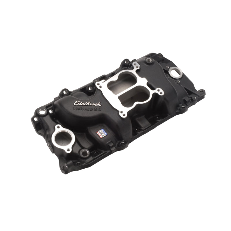 Edelbrock Intake Manifold Perf BBC 2-0 Black Edelbrock Intake Manifold Perf BBC 2-0 Black