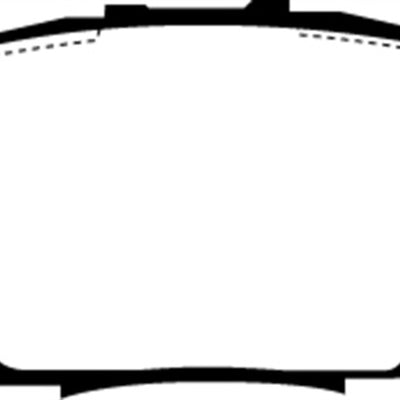 EBC 91-96 Acura NSX 3.0 Redstuff Rear Brake Pads