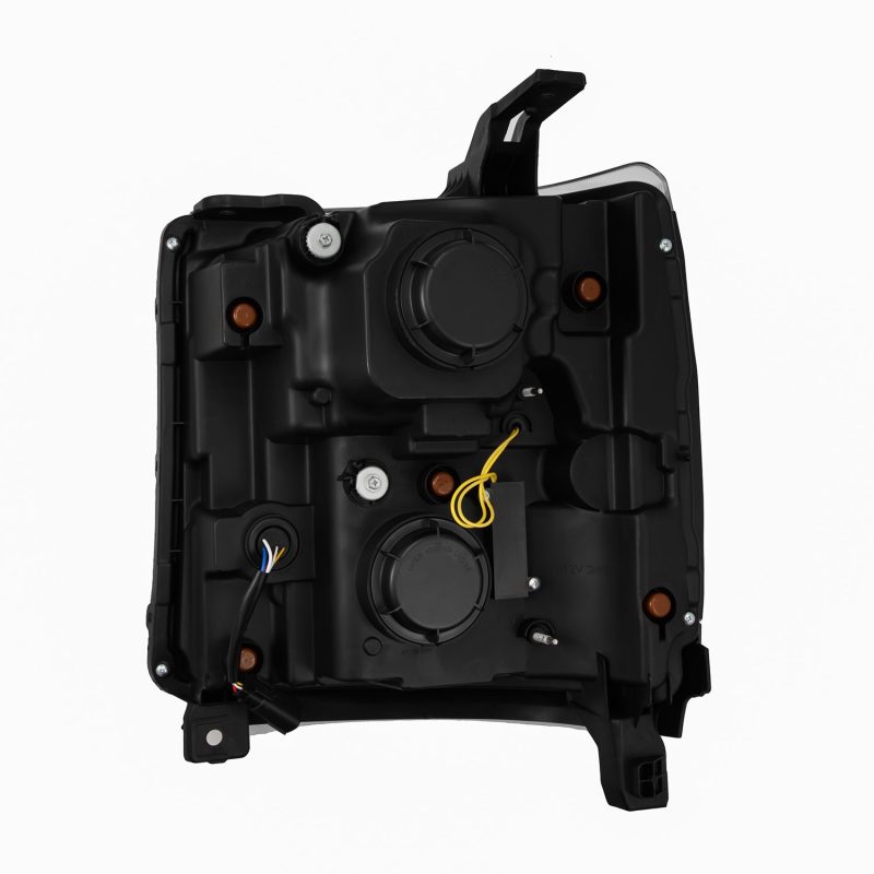 AlphaRex 16-18 Chevy 1500HD NOVA-Series LED Proj Headlights BK w/Actv Lgt/SeqSig & DRL (Req 810023) AlphaRex 16-18 Chevy 1500HD NOVA-Series LED Proj Headlights BK w/Actv Lgt/SeqSig & DRL (Req 810023)