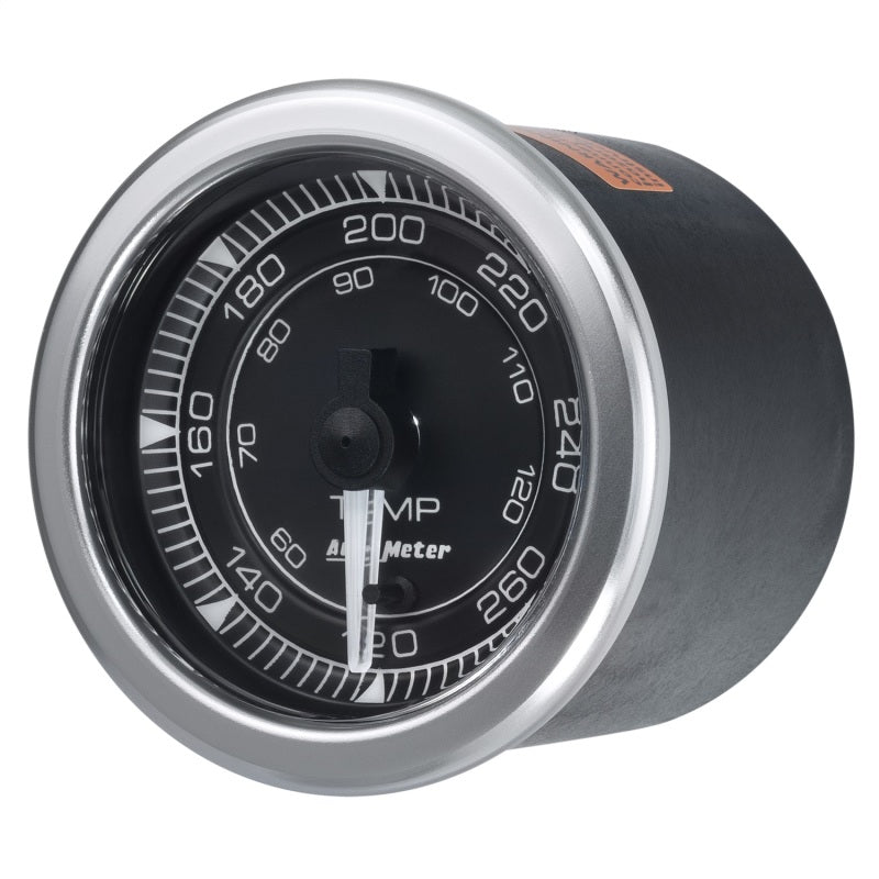 Autometer Chrono 2-1/16in 120-280 Degree Temperature Gauge Autometer Chrono 2-1/16in 120-280 Degree Temperature Gauge
