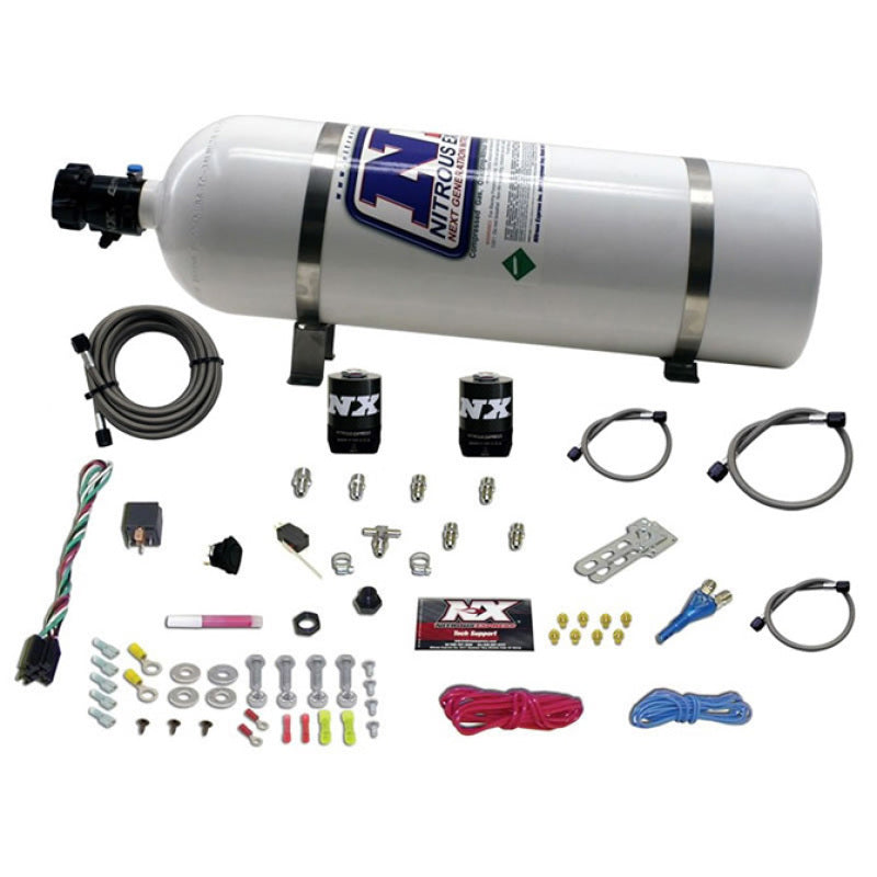 Nitrous Express All Sport Compact EFI Single Nozzle Nitrous Kit (35-50-75 HP) w/15lb Bottle Nitrous Express All Sport Compact EFI Single Nozzle Nitrous Kit (35-50-75 HP) w/15lb Bottle