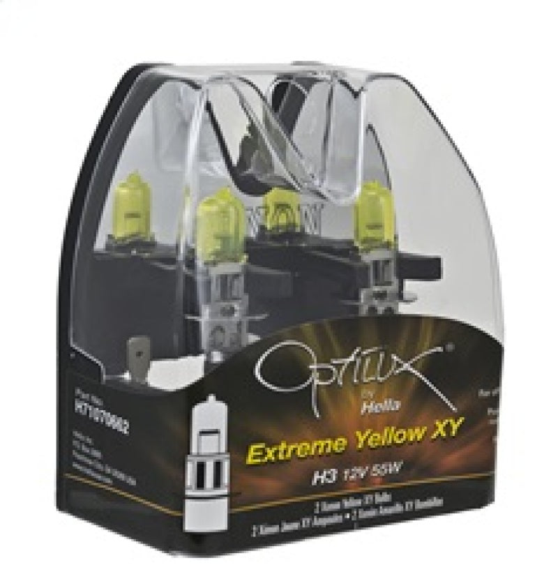 Hella Optilux H3 12V/55W XY Extreme Yellow Bulb Hella Optilux H3 12V/55W XY Extreme Yellow Bulb