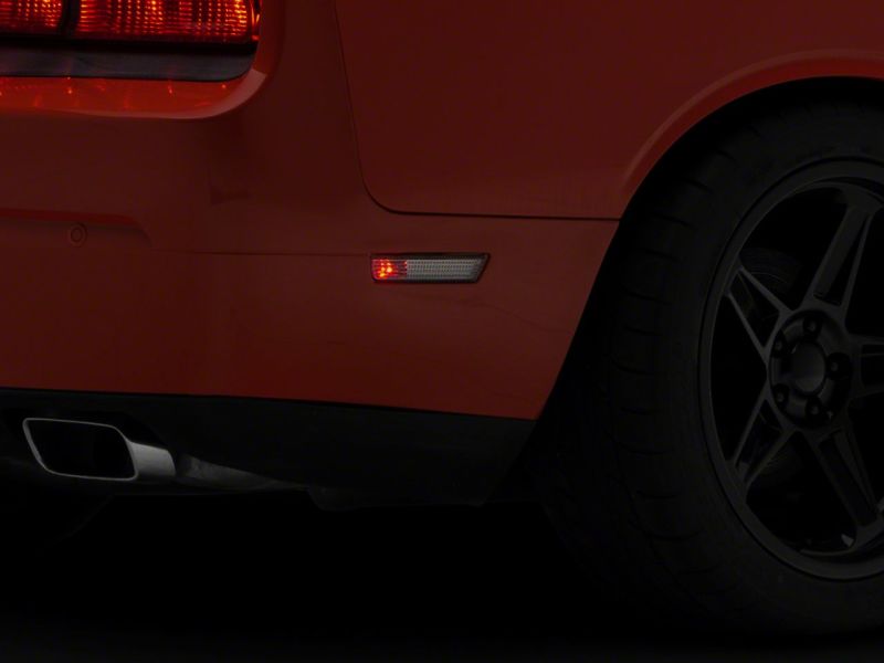 Raxiom 08-14 Dodge Challenger Axial Series Side Marker Lamps- Clear Raxiom 08-14 Dodge Challenger Axial Series Side Marker Lamps- Clear