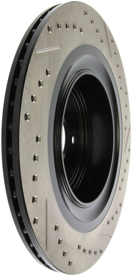 StopTech Infiniti G37 / Nissan 370Z SportStop Slotted & Drilled Rear Right Rotor StopTech Infiniti G37 / Nissan 370Z SportStop Slotted & Drilled Rear Right Rotor