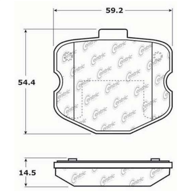 StopTech Street Touring 06-09 Chevrolet Corvette Z06 Front Brake Pads StopTech Street Touring 06-09 Chevrolet Corvette Z06 Front Brake Pads