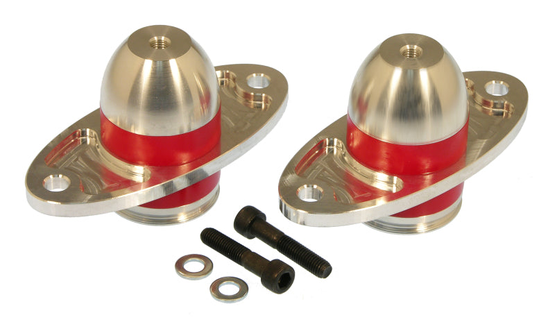 Prothane 05-06 Ford Mustang Bullet Motor Mounts - Red Prothane 05-06 Ford Mustang Bullet Motor Mounts - Red