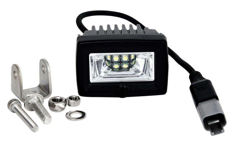KC HiLiTES C-Series 2in. C2 LED Light 20w Area Flood Beam (Pair Pack System) - Black KC HiLiTES C-Series 2in. C2 LED Light 20w Area Flood Beam (Pair Pack System) - Black