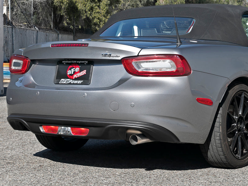 AFE FIAT 124 Spider I4-1.4L (t) Mach Force-Xp 2-1/2 In 304 Stainless Steel Axle-Back Exhaust AFE FIAT 124 Spider I4-1.4L (t) Mach Force-Xp 2-1/2 In 304 Stainless Steel Axle-Back Exhaust
