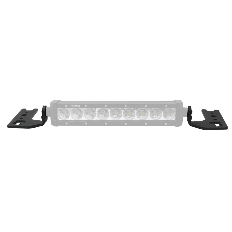 Go Rhino 18-20 Jeep Wrangler JL/JLU/Gladiator JT Light Mount - 10in Single Row Go Rhino 18-20 Jeep Wrangler JL/JLU/Gladiator JT Light Mount - 10in Single Row