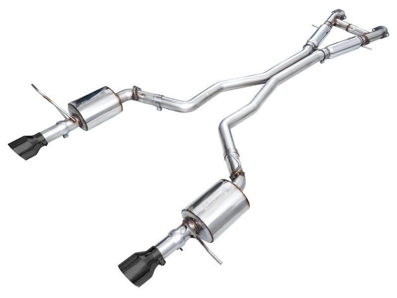 AWE Tuning 18-23 Dodge Durango SRT & Hellcat Touring Edition Exhaust - Diamond Black Tips AWE Tuning 18-23 Dodge Durango SRT & Hellcat Touring Edition Exhaust - Diamond Black Tips