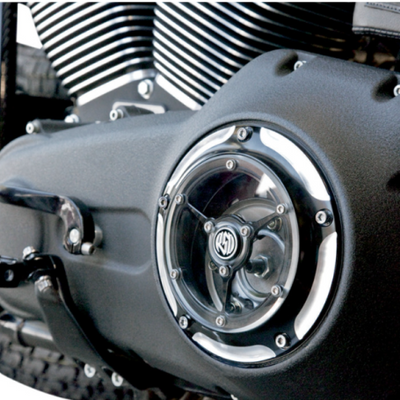 Roland Sands Design Cover Derby Clarity - Contrast Cut