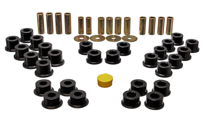 Energy Suspension 90-97 Mazda Miata Black Rear Control Arm Bushing Set Energy Suspension 90-97 Mazda Miata Black Rear Control Arm Bushing Set