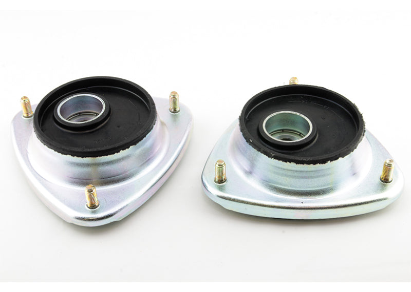 Whiteline 04-07 Subaru WRX/STi / 98-02 Subaru Forester Front Upper Strut Mounts - Offset Assembly Whiteline 04-07 Subaru WRX/STi / 98-02 Subaru Forester Front Upper Strut Mounts - Offset Assembly