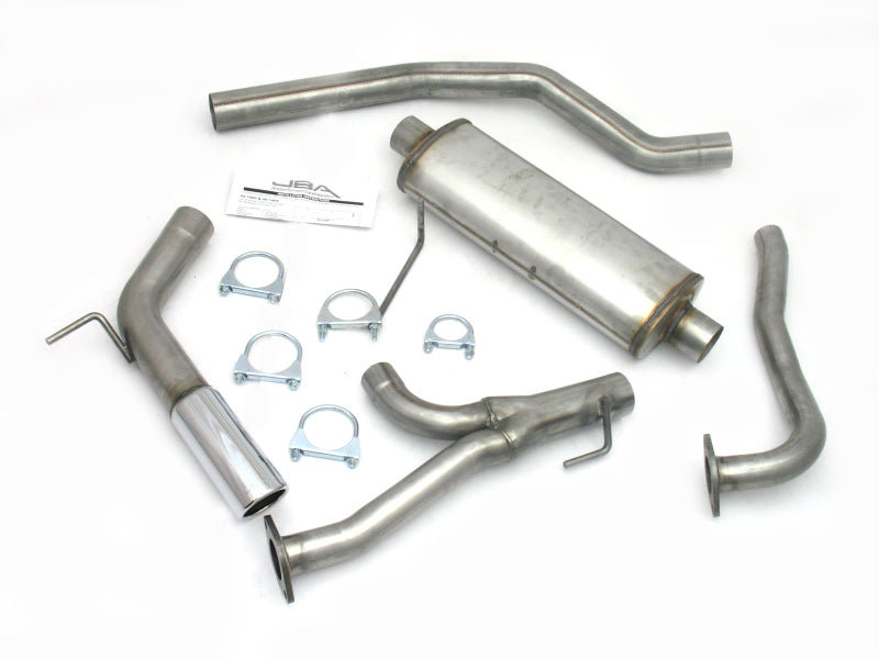 JBA 04-15 Nissan Armada 5.6L 409SS Pass Side Single Exit Cat-Back Exhaust JBA 04-15 Nissan Armada 5.6L 409SS Pass Side Single Exit Cat-Back Exhaust
