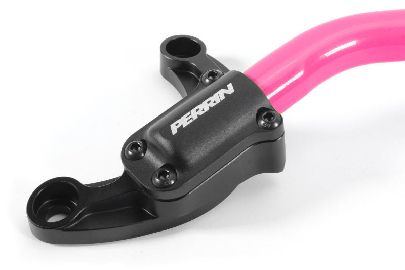 PERRIN 22-25 Subaru WRX Front Strut Brace - Hyper Pink PERRIN 22-25 Subaru WRX Front Strut Brace - Hyper Pink