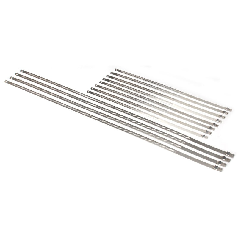 DEI Stainless Steel Positive Locking Tie Eight 1/4in (7mm) x 9in and Four 7mm x 20in DEI Stainless Steel Positive Locking Tie Eight 1/4in (7mm) x 9in and Four 7mm x 20in