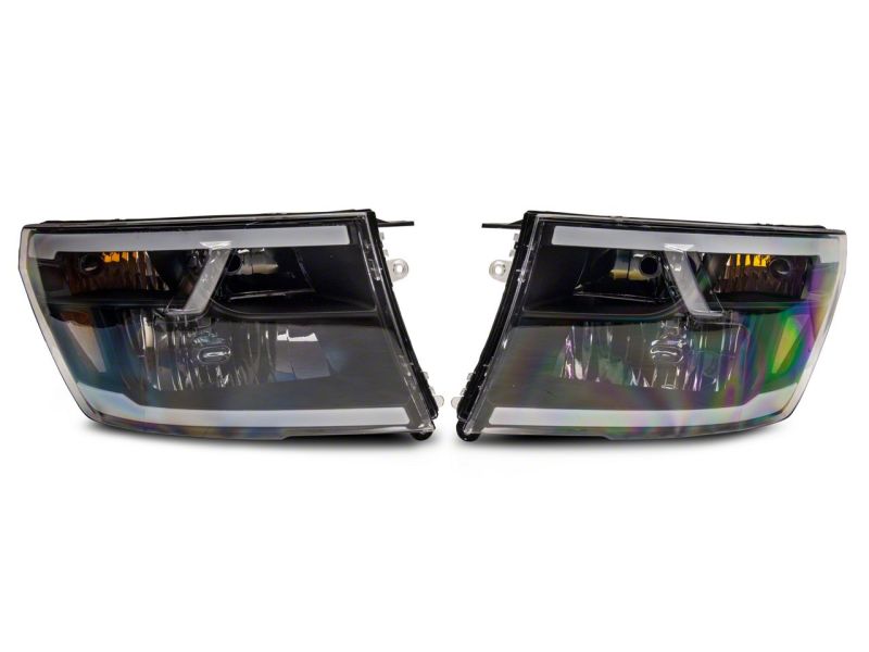 Raxiom 09-18 Dodge RAM 1500/2500/3500 Axial Headlights w/ SEQL LED Bar- Blk Housing (Clear Lens) Raxiom 09-18 Dodge RAM 1500/2500/3500 Axial Headlights w/ SEQL LED Bar- Blk Housing (Clear Lens)