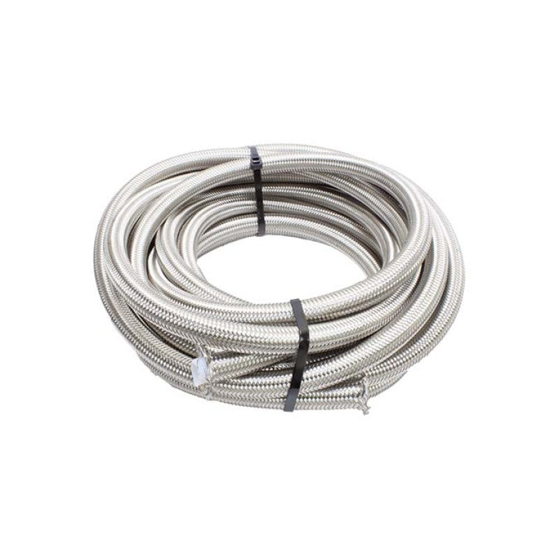 Snow 6AN Braided Stainless PTFE Hose - 15ft Snow 6AN Braided Stainless PTFE Hose - 15ft