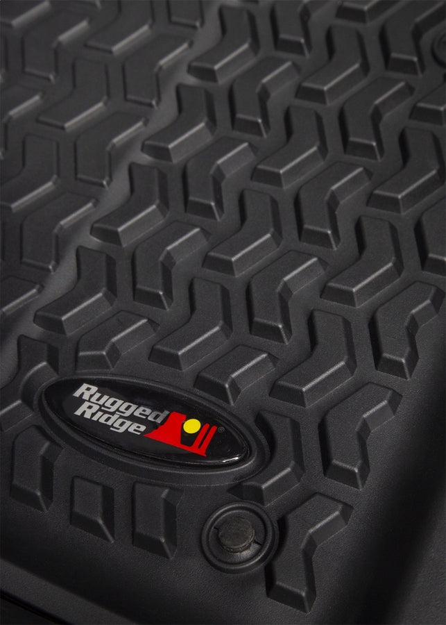 Rugged Ridge Floor Liner Front Black 2018-2020 Jeep Wrangler 2020 Gladiator JL / JT Rugged Ridge Floor Liner Front Black 2018-2020 Jeep Wrangler 2020 Gladiator JL / JT