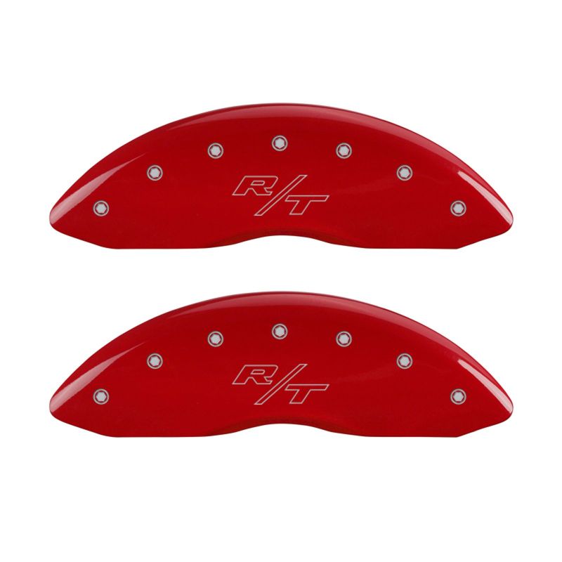 MGP 4 Caliper Covers Engraved Front & Rear Vintage Style/RT Red finish silver ch MGP 4 Caliper Covers Engraved Front & Rear Vintage Style/RT Red finish silver ch