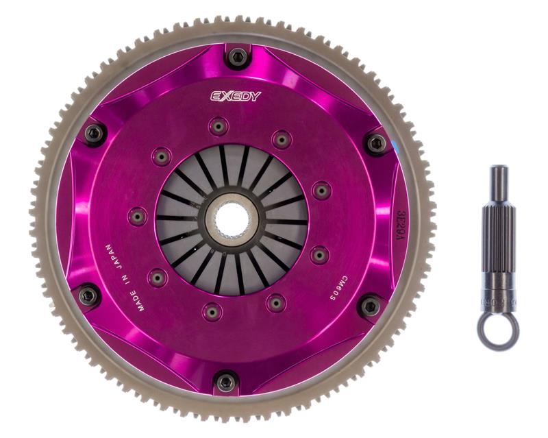 Exedy 2010-2012 Hyundai Genesis Coupe L4 Hyper Twin Cerametallic Clutch Sprung Center Disc Exedy 2010-2012 Hyundai Genesis Coupe L4 Hyper Twin Cerametallic Clutch Sprung Center Disc