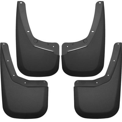 Husky Liners 07-13 Chevy Silverado 1500 LT / 07-14 Silverado 2500HD Front & Rear Mud Guards - Black