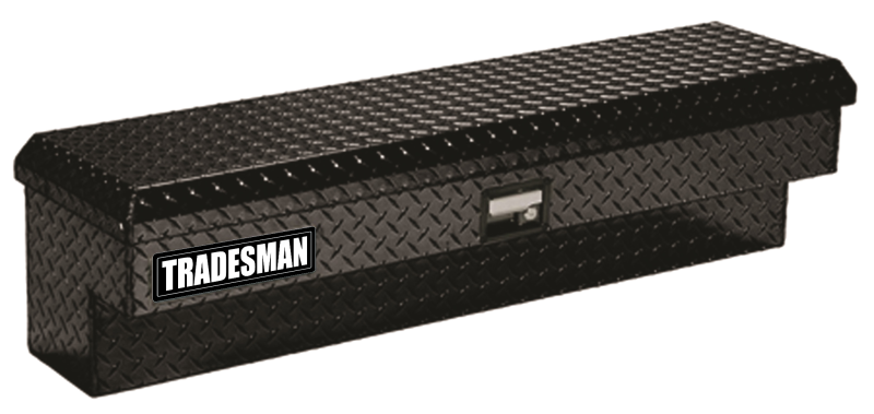 Tradesman Aluminum Side Bin Truck Tool Box (60in.) - Black Tradesman Aluminum Side Bin Truck Tool Box (60in.) - Black