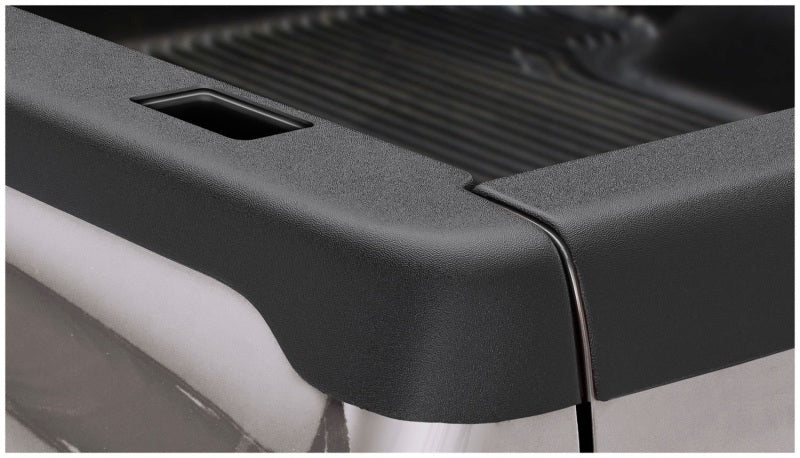 Bushwacker 02-08 Dodge Ram 1500 Fleetside Bed Rail Caps 78.0in Bed - Black Bushwacker 02-08 Dodge Ram 1500 Fleetside Bed Rail Caps 78.0in Bed - Black