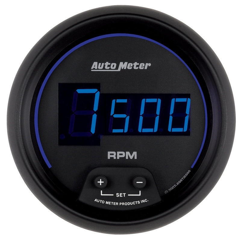 Autometer Cobalt Digital 85.7mm Black In-Dash Tachometer Autometer Cobalt Digital 85.7mm Black In-Dash Tachometer