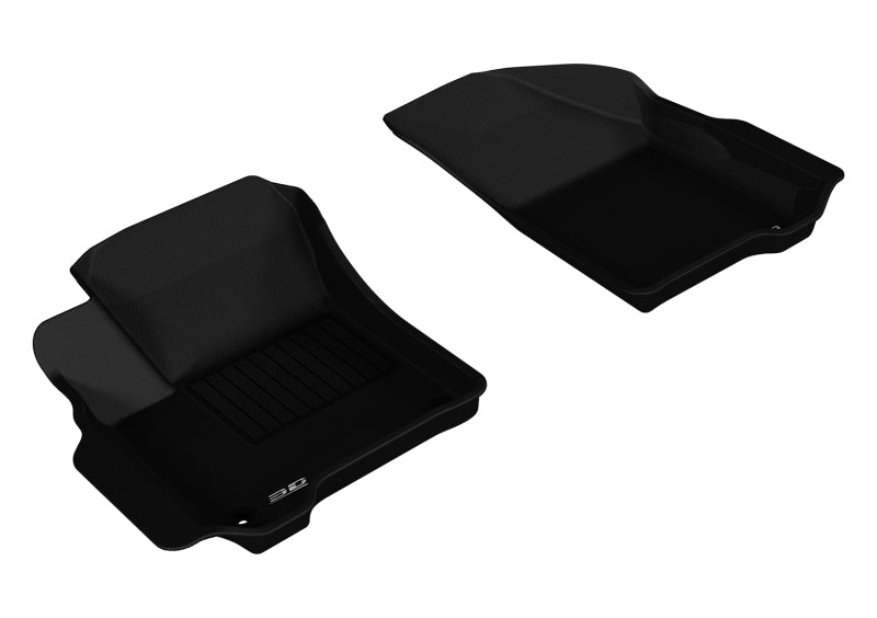 3D MAXpider 2012-2019 Dodge Journey Kagu 1st Row Floormat - Black 3D MAXpider 2012-2019 Dodge Journey Kagu 1st Row Floormat - Black