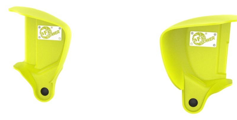aFe Magnum FORCE Dynamic Air Scoop 15-18 BMW M3/15-20 M4 - Yellow aFe Magnum FORCE Dynamic Air Scoop 15-18 BMW M3/15-20 M4 - Yellow