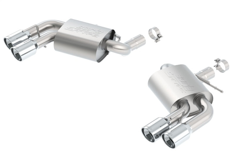 Borla 2016 Chevy Camaro 6.2L AT/MT S-Type Rear Section Exhaust w/o Dual Mode Valves Borla 2016 Chevy Camaro 6.2L AT/MT S-Type Rear Section Exhaust w/o Dual Mode Valves