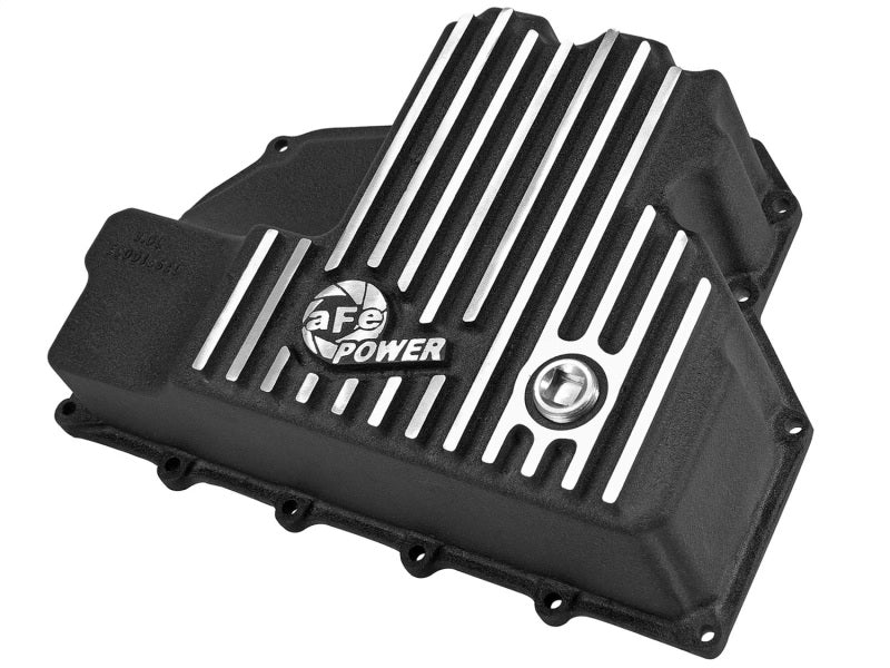 AFE Engine Oil Pan Black Machined; 14-16 Dodge RAM 1500 EcoDiesel 3.0L V6 (td) AFE Engine Oil Pan Black Machined; 14-16 Dodge RAM 1500 EcoDiesel 3.0L V6 (td)