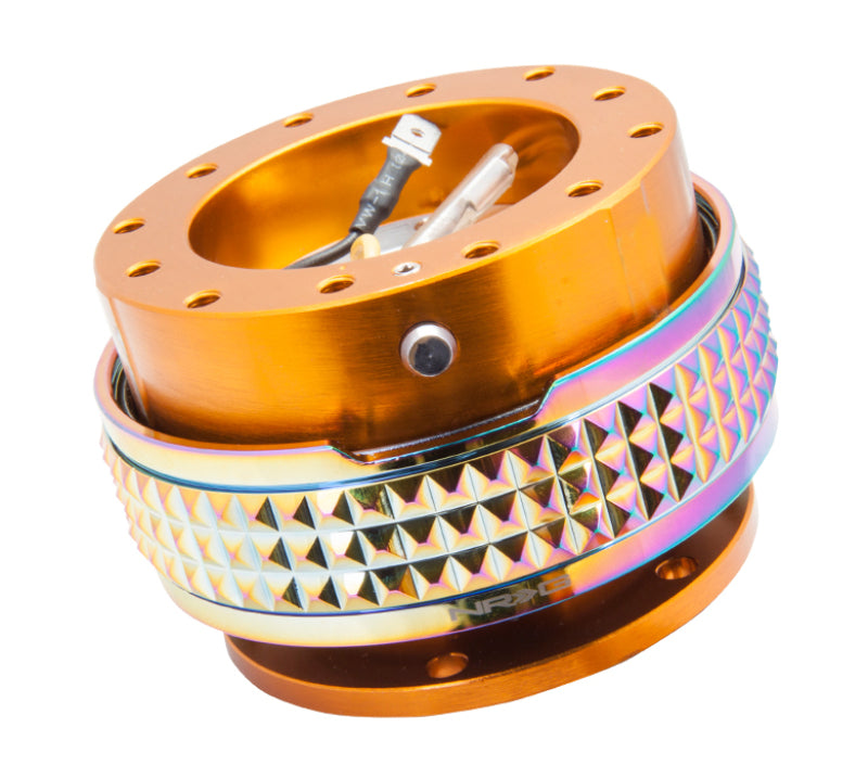 NRG Quick Release Kit - Pyramid Edition - Rose Gold Body / Neochrome Pyramid Ring NRG Quick Release Kit - Pyramid Edition - Rose Gold Body / Neochrome Pyramid Ring