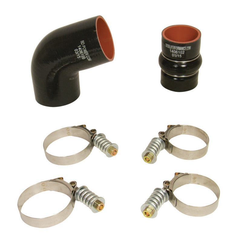 BD Diesel Intercooler Hose & Clamp Kit - 2006-2010 Chevy Duramax (DS) BD Diesel Intercooler Hose & Clamp Kit - 2006-2010 Chevy Duramax (DS)
