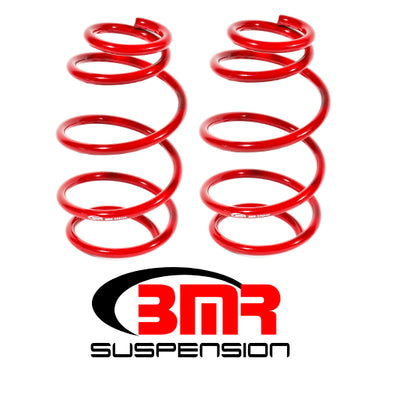 BMR 10-15 5th Gen Camaro V6 Front Lowering Springs - Red