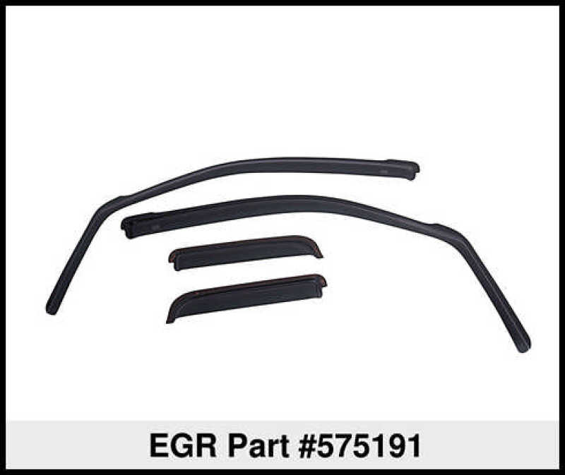 EGR 07+ Toyota Tundra Crewmax In-Channel Window Visors - Set of 4 (575191) EGR 07+ Toyota Tundra Crewmax In-Channel Window Visors - Set of 4 (575191)