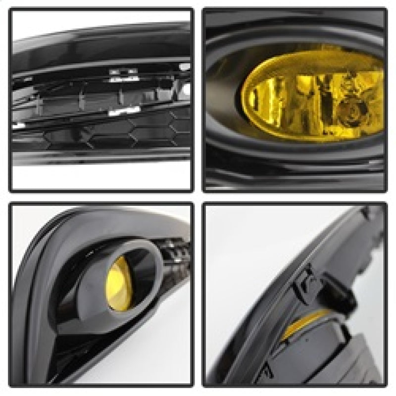 Spyder Honda Civic 2013-2014 4dr OEM Fog Light W/Switch Yellow FL-HC2013-4D-Y Spyder Honda Civic 2013-2014 4dr OEM Fog Light W/Switch Yellow FL-HC2013-4D-Y