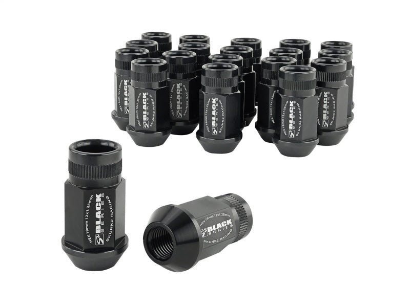 Skunk2 12x1.25 Forged Lug Nut - Black (Set of 20) Skunk2 12x1.25 Forged Lug Nut - Black (Set of 20)