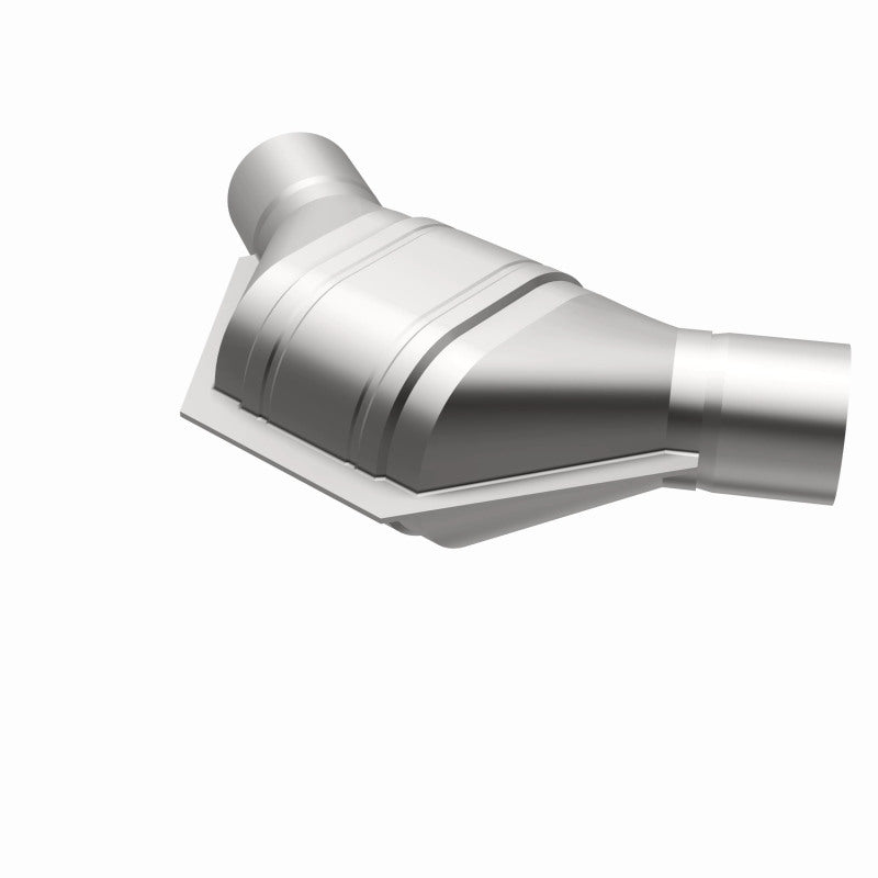 MagnaFlow Conv Universal 2.25 inch Angled O/O PC2 Front MagnaFlow Conv Universal 2.25 inch Angled O/O PC2 Front