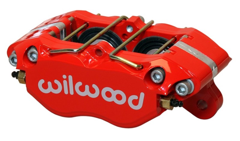 Wilwood Caliper-Dynapro Dust-Boot 5.25in Mount - Red 1.75in Pistons 1.00in Disc Wilwood Caliper-Dynapro Dust-Boot 5.25in Mount - Red 1.75in Pistons 1.00in Disc