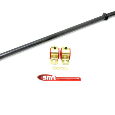 BMR 10-11 5th Gen Camaro Rear Hollow 25mm Adj. Sway Bar Kit w/ Bushings - Black Hammertone