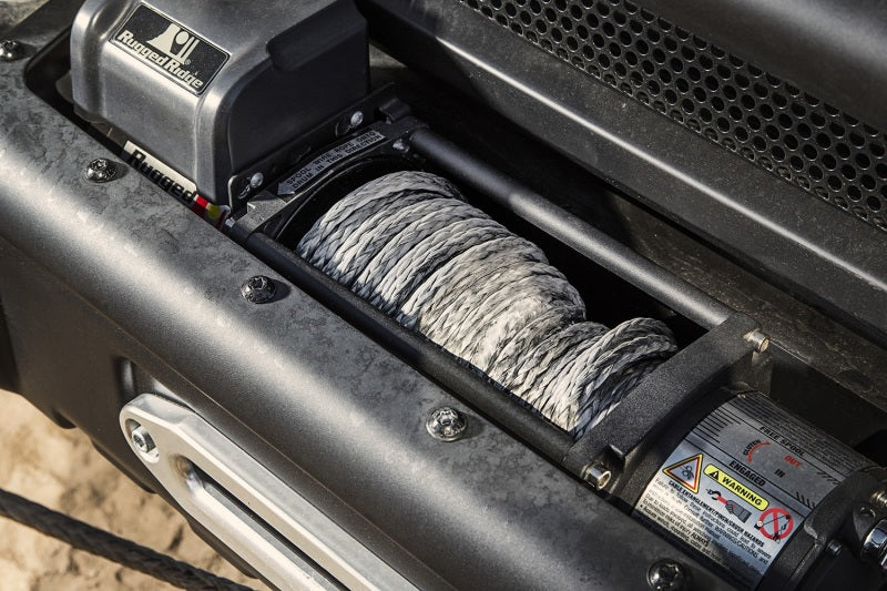 Rugged Ridge Synthetic Winch Line Dark Gray 25/64in x 94 Ft Rugged Ridge Synthetic Winch Line Dark Gray 25/64in x 94 Ft